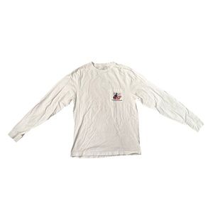 Vineyard Vines New years long sleeve 2017 boys size XS white celebration shirt